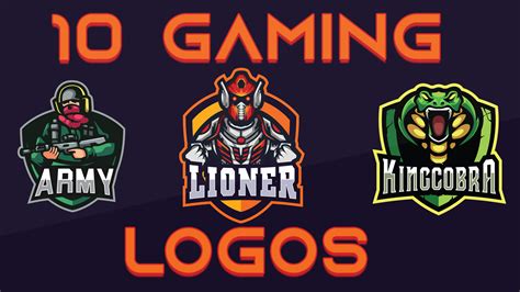 gaming logos erstellen kostenlos